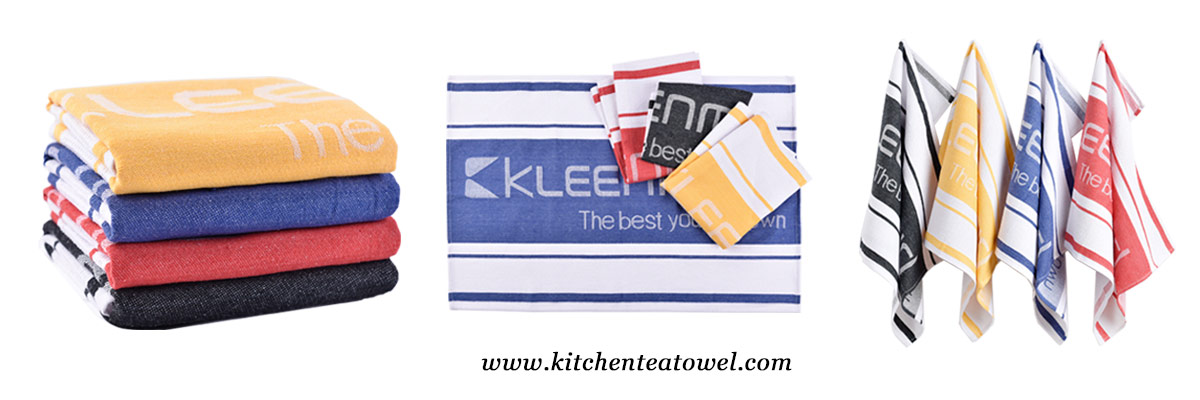 waffle Jacquard cotton kitchen Towels