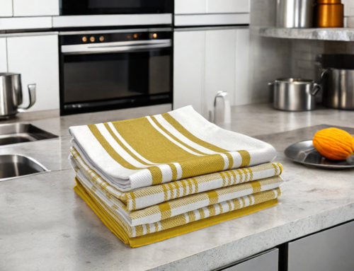 A new choice for kitchen cleaning: beautiful and practical dish towels